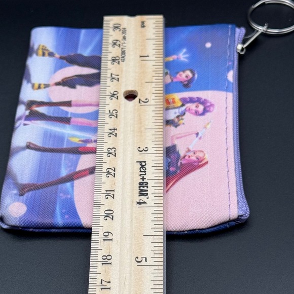 Cute Kawaii Anime Character Coin Purse‎ Wallet Pouch Keychain Holder Bag Kids - Picture 4 of 4